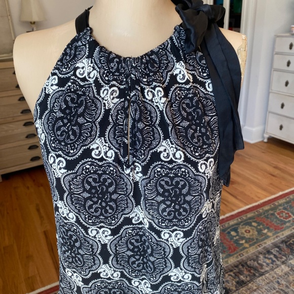 White House Black Market Halter w/Tie‎ - Size L - Picture 2 of 10